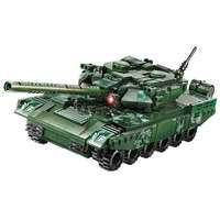 KORREKT WEB QMAN® 42301 - legó-kompatibilis katonai építőjáték - 642 db építőkocka - 8 az 1-ben Háborús tank