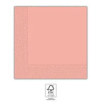KORREKT WEB Rózsaszín Unicolour Pink szalvéta 20 db-os 33x33 cm FSC