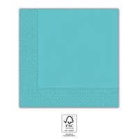 KORREKT WEB Kék Unicolour Light Blue szalvéta 20 db-os 33x33 cm FSC