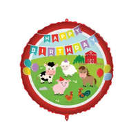 KORREKT WEB Happy Birthday Farm fólia lufi 46 cm
