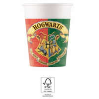 KORREKT WEB Harry Potter Hogwarts Houses papír pohár 8 db-os 200 ml FSC
