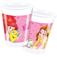 KORREKT WEB Disney Hercegnők Live Your Story műanyag pohár 8 db-os 200 ml