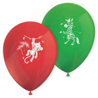 KORREKT WEB Dzsungel Balloons léggömb, lufi 8 db-os