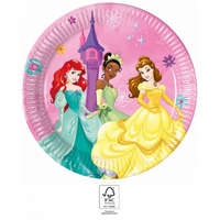 KORREKT WEB Disney Hercegnők Live Your Story papírtányér 8 db-os 20 cm FSC