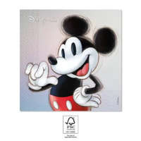 KORREKT WEB Disney Mickey 100 szalvéta 20 db-os 33x33 cm FSC