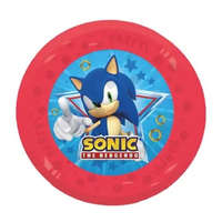 KORREKT WEB Sonic a sündisznó Sega micro prémium műanyag lapostányér 21 cm