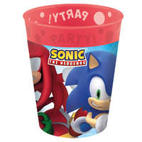 KORREKT WEB Sonic a sündisznó Sega micro prémium műanyag pohár 250 ml