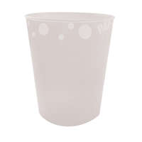 KORREKT WEB White, Fehér micro prémium műanyag pohár 250 ml
