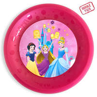 KORREKT WEB Disney Hercegnők Live Your Story micro prémium műanyag lapostányér 4 db-os szett 21 cm
