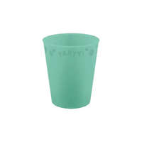 KORREKT WEB Zöld Pastel Mint micro prémium műanyag pohár 250 ml