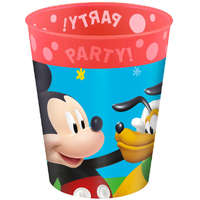 KORREKT WEB Disney Mickey Rock the House micro prémium műanyag pohár szett 4 db-os 250 ml