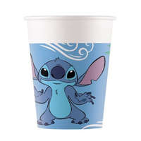 KORREKT WEB Disney Lilo és Stitch, A csillagkutya Angel papír pohár 8 db-os 200 ml FSC
