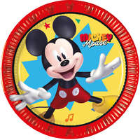 KORREKT WEB Disney Mickey Jump Into Fun papírtányér 8 db-os 20 cm FSC