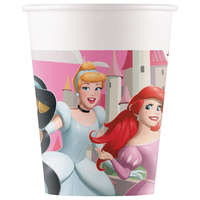 KORREKT WEB Disney Hercegnők Create Your World papír pohár 8 db-os 200 ml FSC