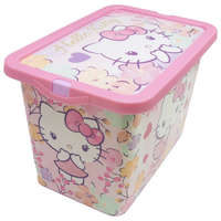 KORREKT WEB Hello Kitty Pastel műanyag tároló doboz 7 L