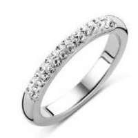 KORREKT WEB Victoria Ezüst színű fehér köves gyűrű