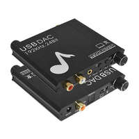  DAC USB hangkártya digitál digitális-analóg audio átalakító 192 khz-es 24 bit