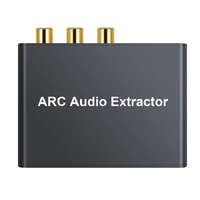  HDMI ARC audio leválasztó, 192Khz, digitális és analóg hang kimenet