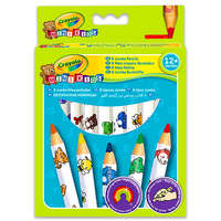 Crayola Crayola Mini Kids: Vastag natúr színes ceruza - 8 db-os