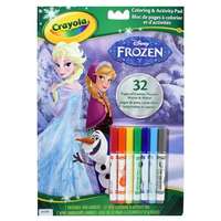 Crayola Crayola: Jégvarázs kifestő és foglalkoztató füzet filctollakkal