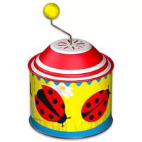 Lena Lena: Katica mintás zenélő doboz - nosztalgia játék