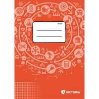 Victoria Victoria: A4-es négyzetrácsos füzet - 87-32