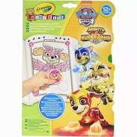 Crayola Crayola Mini Kids: Mancs őrjárat színező és matricázó füzet