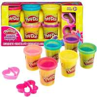 Hasbro Play-Doh: 6 tégelyes csillámos gyurmaszett