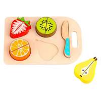 Tooky toy Szeletelhető fa gyümölcsök - 4 db-os