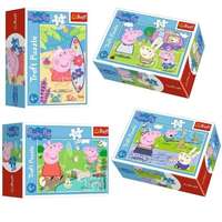 Trefl Trefl: Peppa malac boldog napja - 54 darabos mini puzzle, többféle