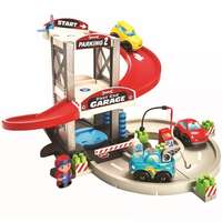 Ecoiffier Abrick: Garázs pályaszett járművekkel