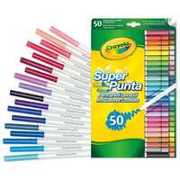 Crayola Crayola: Vékonyan és vastagon fogó lemosható filctoll készlet - 50 db