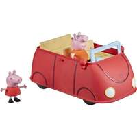 Hasbro Peppa malac: Piros családi autó figurákkal