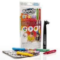Formatex Blendy Pens: Varázslatos fújós- és színátmenetes filctoll szett - 4 db-os