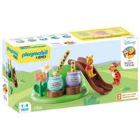 Playmobil Playmobil 1.2.3: Disney - Micimackó és Tigris méhecskés kertje 71317