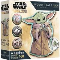Trefl Trefl Puzzle Wood Craft: Star Wars, Grogu - 160 darabos puzzle fából