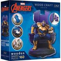 Trefl Trefl Puzzle Wood Craft: Bosszúállók, Thanos - 160 darabos puzzle fából