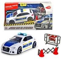Dickie Dickie: Román Audi RS3 rendőrautó, 1:32