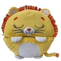 TM Toys Happy Nappers: 2 az 1-ben hálózsák és párna - Lex oroszlán, 137 cm