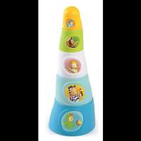 Smoby Smoby: Cotoons Happy Tower toronyépítő játék - kék