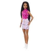 Mattel Barbie: Fashionista 65. évfordulós baba csillagos pink topban