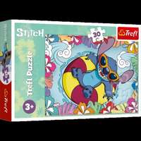 Trefl Trefl: Lilo&Stich, Napozó Sitch puzzle - 30 darabos