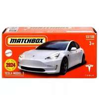 Mattel Matchbox: Tesla Model 3 kisautó papírdobozban