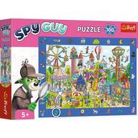 Trefl Trefl: Spy Guy Vidámpark nyomozós képkereső puzzle - 100 darabos