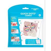Diamond Dotz Diamond Dotz: QuickDotz képkészítő készlet, 13 x 13 cm - Láma