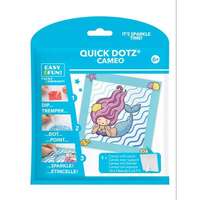 Diamond Dotz Diamond Dotz: QuickDotz képkészítő készlet, 13 x 13 cm - Sellő