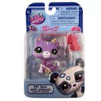 TM Toys Littlest Pet Shop: Játékfigura, 2. széria - Lila cica