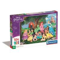Clementoni Clementoni: SuperColor Disney Hercegnők - 104 darabos puzzle