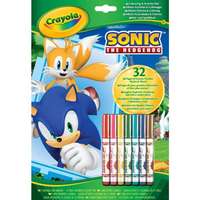 Crayola Crayola: Sonic, a sündisznó színező és foglalkoztató füzet