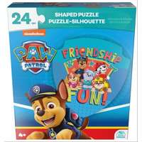 Spin Master Mancs Őrjárat: Jelvény alakú puzzle, Barátság - 24 darabos